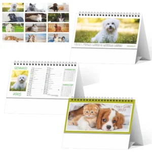 Calendario da Tavolo Cani e Gatti