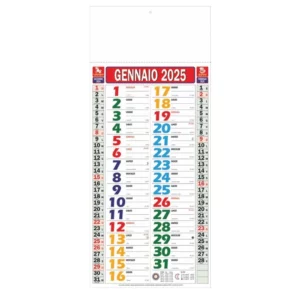 Calendario Olandese Multicolor