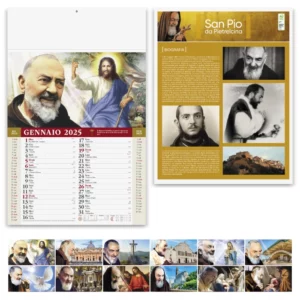 Calendario Illustrato Padre Pio