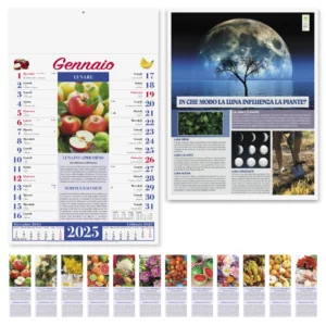 Calendario Illustrato Orto e Giardino