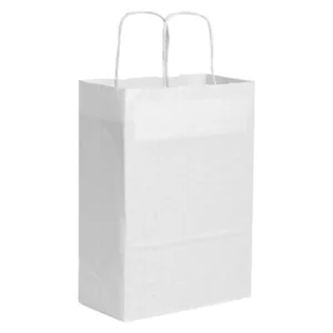 Shopper in carta 24x32x10  bianca