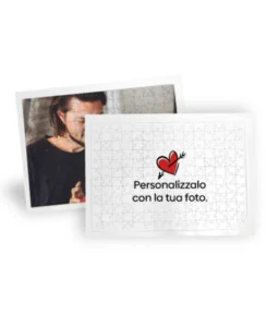 Puzzle rettangolare personalizzato formato a4